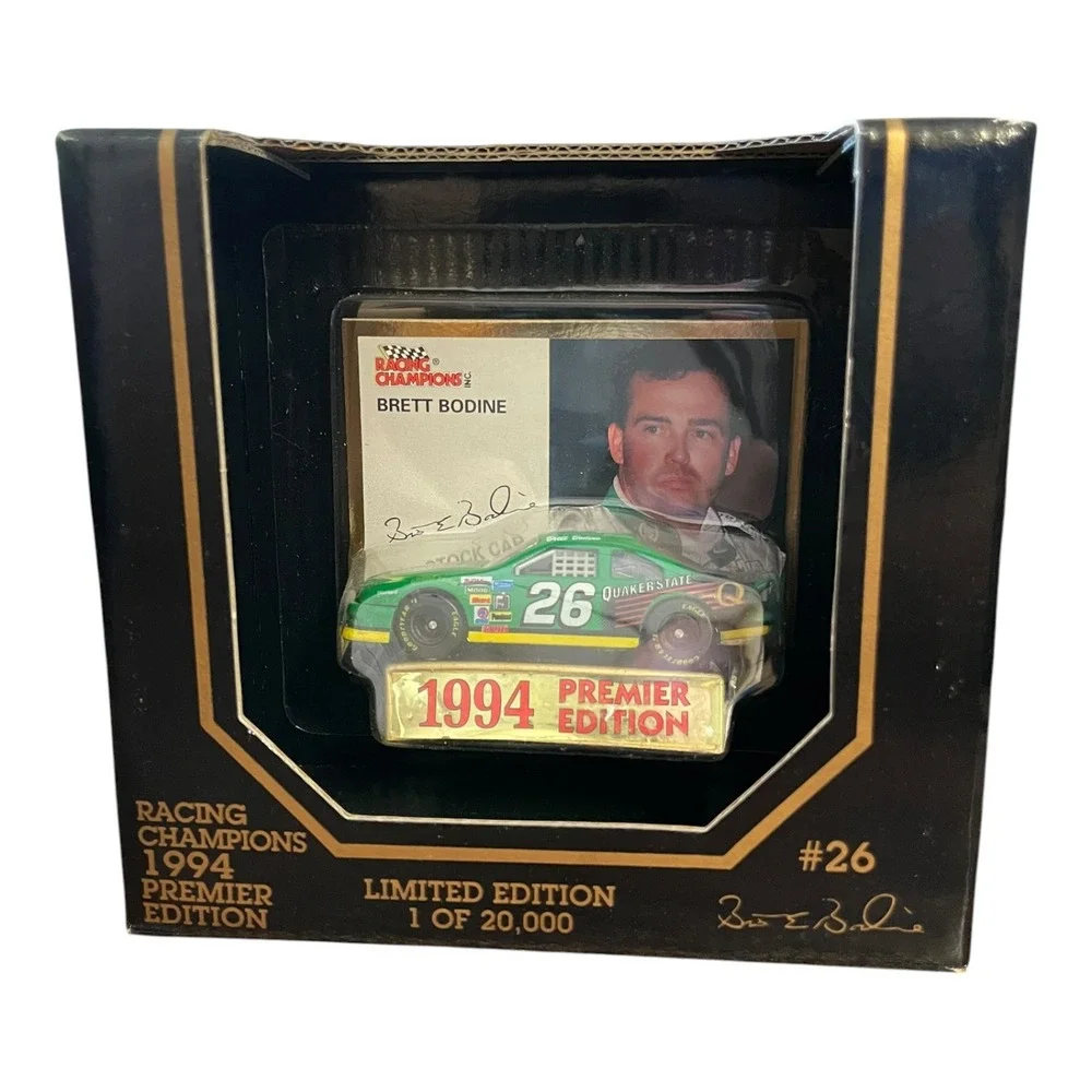 Racing Champions 1994 Premier Edition #26 Brett Bodine Quaker State Ford